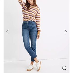 Madewell Classic Straight Jean in Coldbrook Wash